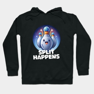 Split Happens Funny Bowling Hoodie